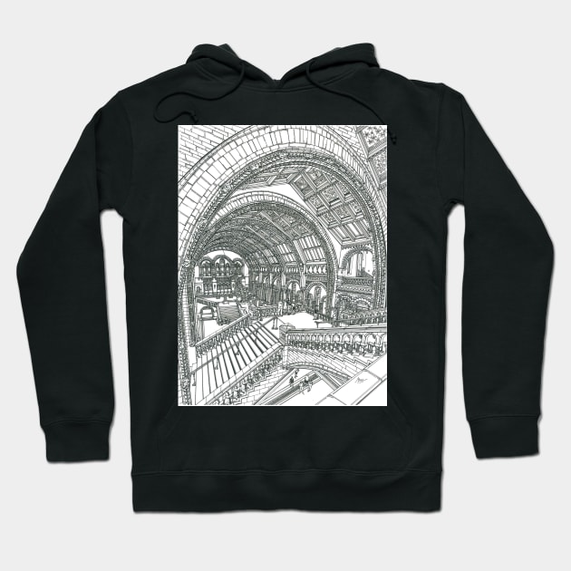 The Natural History Museum in London Hoodie by valery in the gallery